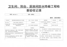 防水涂料隐蔽验收标准(防水涂料隐蔽验收标准最新)