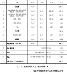 亳州防水涂料报价清单大全	(亳州防水涂料报价清单大全最新)